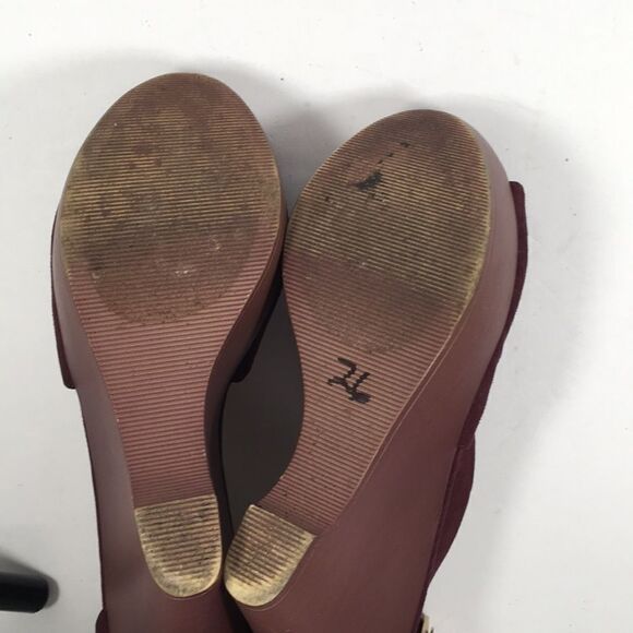 Nine West Mary Jo Platform wedge Sz 8 1/2 - Picture 12 of 13